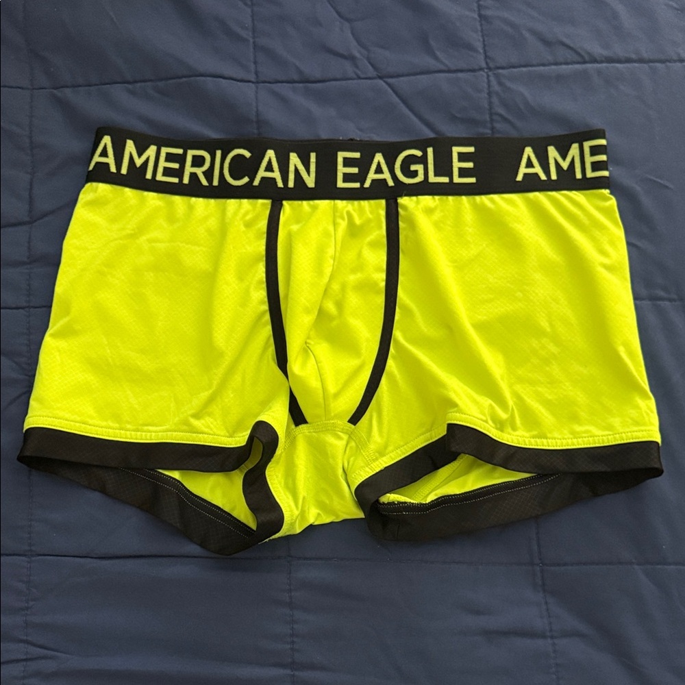 American Eagle Neon Yellow Flex Trunks Boxer Briefs